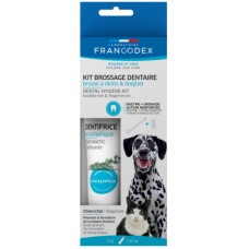 Francodex Σετ οδοντικής υγιεινής για γάτες και σκύλους 70g