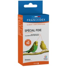 Francodex σταγόνες για την ηπατική υγεία των πτηνών 15ml