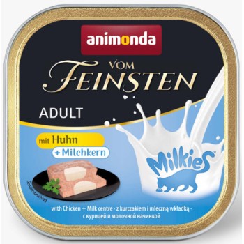 Animonda Vom Feinsten Γάτας milkies κοτόπουλο & γέμιση γάλακτος 100gr Animonda Vom Feinsten Γάτας milkies κοτόπουλο & γέμιση γάλακτος 100gr