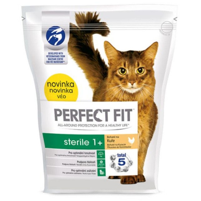 Perfect Fit τροφή για στειρωμένες γάτες με κοτόπουλο Perfect Fit τροφή για στειρωμένες γάτες με κοτόπουλο