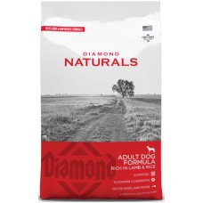 Diamond naturals Πλήρης τροφή για ενήλικους σκύλους όλων των φυλών με αρνί & ρύζι 15kg