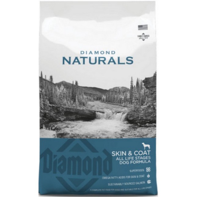Diamond naturals  Πλήρης τροφή για σκύλους όλων των ηλικιών για υγιές δέρμα και τρίχωμα