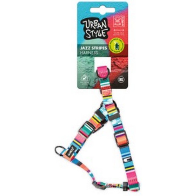 M-pets Σαμαράκι URBAN STYLE με ρίγες XS 1,5x 30-40 cm M-pets Σαμαράκι URBAN STYLE με ρίγες XS 1,5x 30-40 cm