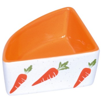 Nobby Γωνιακό Κεραμικό Μπολ Τρωκτικών 9x9x4cm 0,10l Nobby Γωνιακό Κεραμικό Μπολ Τρωκτικών 9x9x4cm 0,10l