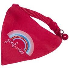 Nobby Περιλαίμιο Γάτας με scarf Good Vibes κόκκινο Nobby Περιλαίμιο Γάτας με scarf Good Vibes κόκκινο