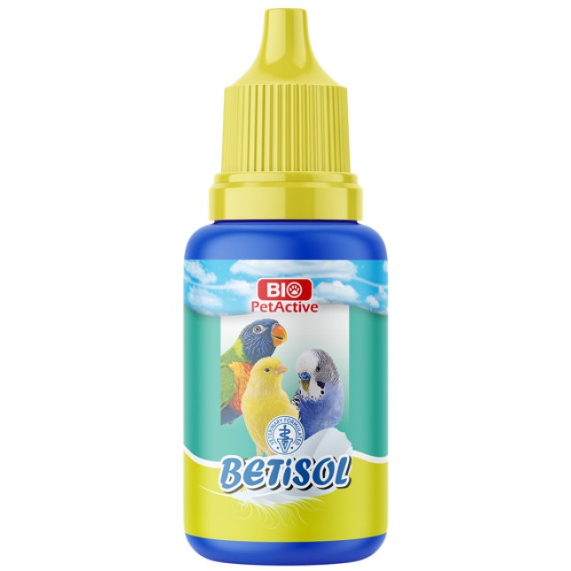 Bio Pet Active Betisol Συμπλήρωμα βιταμινών ιδανικό για την εποχή πτερόροιας 30ml Bio Pet Active Betisol Συμπλήρωμα βιταμινών ιδανικό για την εποχή πτερόροιας 30ml