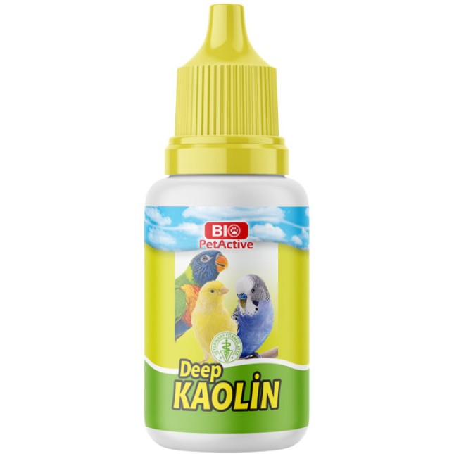 Bio Pet Active Deep Kaolin Συμπλήρωμα για τον εντερικό έλεγχο των πτηνών 15ml Bio Pet Active Deep Kaolin Συμπλήρωμα για τον εντερικό έλεγχο των πτηνών 15ml