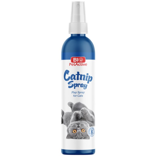 Bio Pet Active τονωτικό σπρέι με έλαιο Catnip και βαλεριάνα 100ml Bio Pet Active τονωτικό σπρέι με έλαιο Catnip και βαλεριάνα 100ml