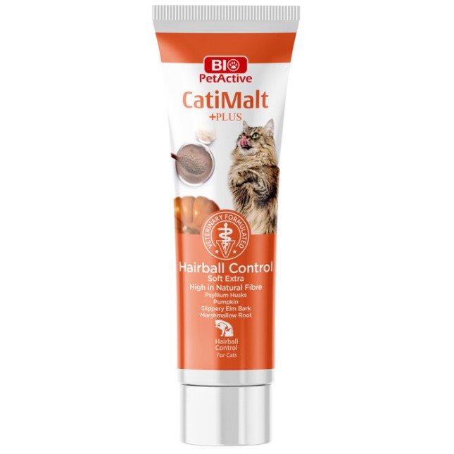 Bio Pet Active Catimalt Plus Εύγευστη πάστα για τον έλεγχο των τριχόμπαλων 100ml Bio Pet Active Catimalt Plus Εύγευστη πάστα για τον έλεγχο των τριχόμπαλων 100ml