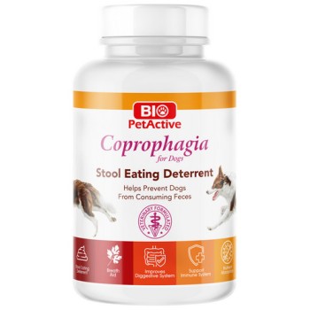 Bio Pet Active συμπλήρωμα διατροφής για την αποφυγή κατάποσης κοπράνων 60tabs 90gr Bio Pet Active συμπλήρωμα διατροφής για την αποφυγή κατάποσης κοπράνων 60tabs 90gr