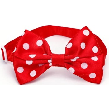 Nobleza παπιγιόν πουά 7.5x5cm/1x(20-36)cm σε διάφορα χρώματα Nobleza παπιγιόν πουά 7.5x5cm/1x(20-36)cm σε διάφορα χρώματα