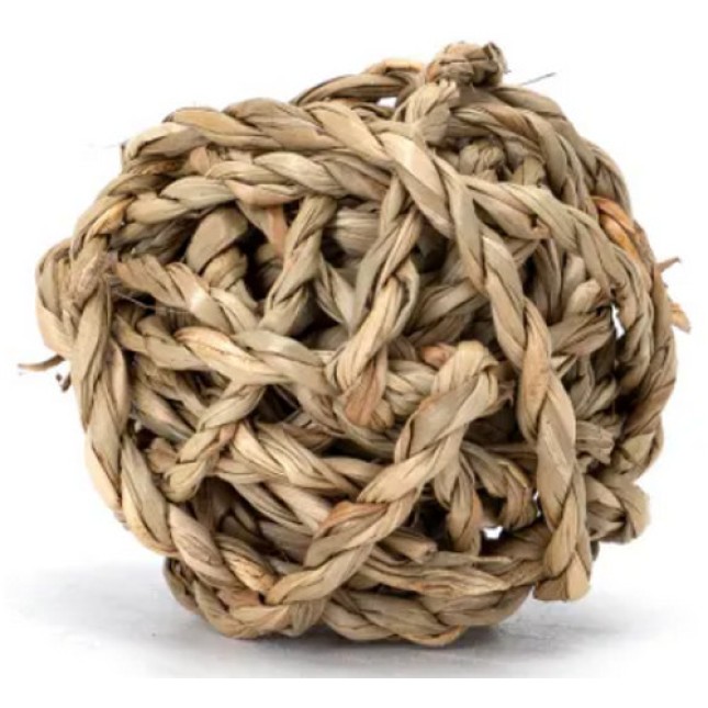 Nobleza Παιχνίδι για τρωκτικά ψάθινη μπαλίτσα D4cm Nobleza Παιχνίδι για τρωκτικά ψάθινη μπαλίτσα D4cm