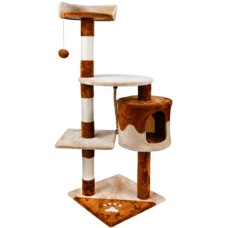 Nobleza Ονυχοδρόμιο σε σχήμα Η μπεζ-καφέ 60x56.5x111.5cm Nobleza Ονυχοδρόμιο σε σχήμα Η μπεζ-καφέ 60x56.5x111.5cm