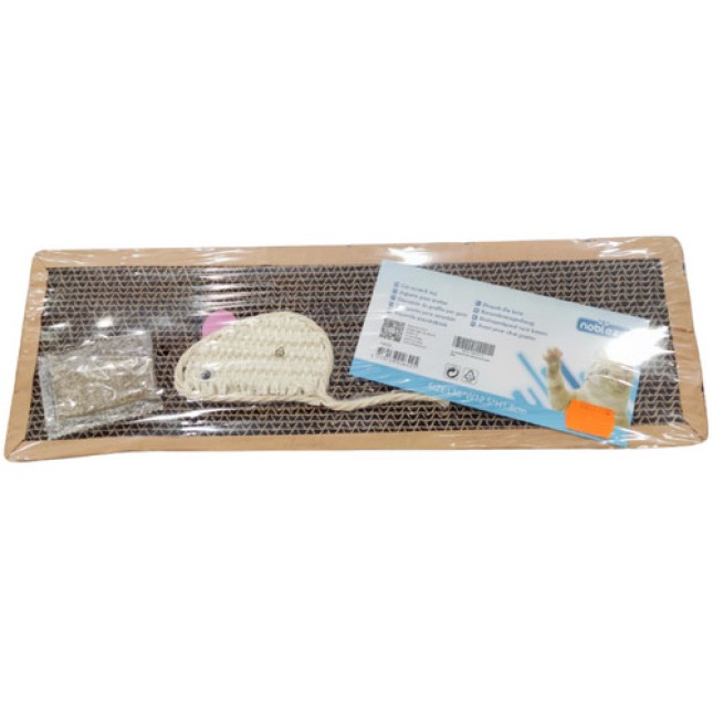 Nobleza Αρωματικό χάρτινο ονυχοδρόμιο με γάτα 38.2x24.5x4cm Nobleza Αρωματικό χάρτινο ονυχοδρόμιο με γάτα 38.2x24.5x4cm