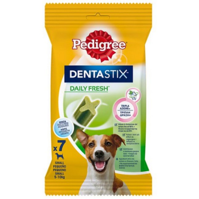Pedigree Dentastix Fresh έλαιο ευκάλυπτου και εκχύλισμα πράσινου τσαγιού για μικρόσωμα σκυλιά