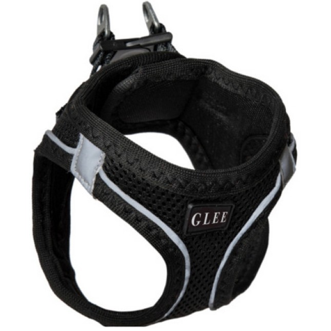 Glee Μαύρο σαμαράκι joy με ιμάντα τύπου Saddle που δεν ενοχλεί καθόλου το σώμα του σκύλου Glee Μαύρο σαμαράκι joy με ιμάντα τύπου Saddle που δεν ενοχλεί καθόλου το σώμα του σκύλου