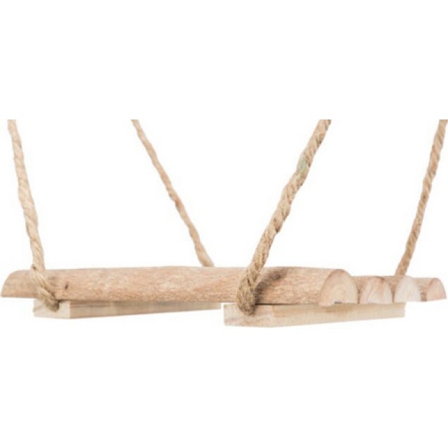Trixie παιχνίδι κούνια από ξύλο πεύκου 19.5x19.5x27cm Trixie παιχνίδι κούνια από ξύλο πεύκου 19.5x19.5x27cm