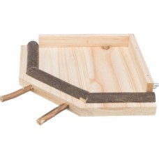 Trixie πλατφόρμα ανάπαυσης με καλάμια ξύλινη 19x19cm Trixie πλατφόρμα ανάπαυσης με καλάμια ξύλινη 19x19cm