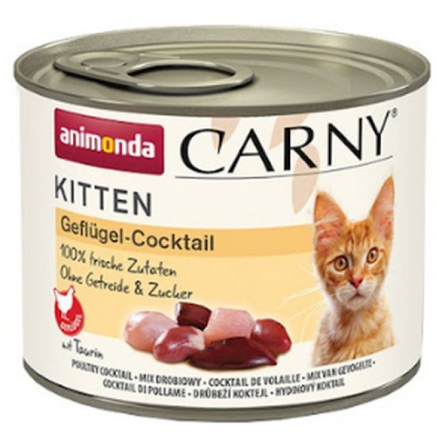 Animonda Carny Μονοπρωτεϊνική τροφή για ενήλικες γάτες με κοτόπουλο 800gr