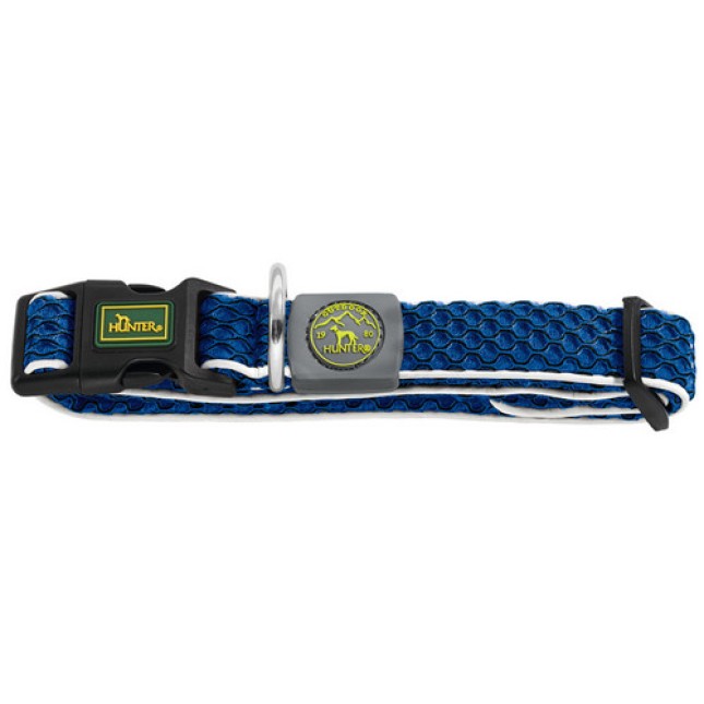 Hunter Μπλε περιλαίμιο Hilo Vario S-M 30-43 cm Hunter Μπλε περιλαίμιο Hilo Vario S-M 30-43 cm