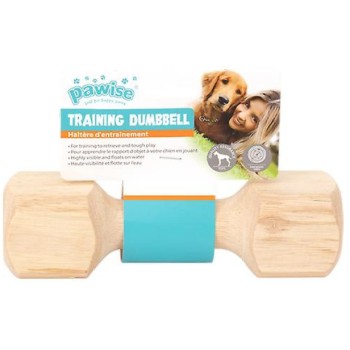 Pawise Παιχνίδι Εκπαίδευσης Σκύλου Ξύλινο Dumbell M 20cm Pawise Παιχνίδι Εκπαίδευσης Σκύλου Ξύλινο Dumbell M 20cm