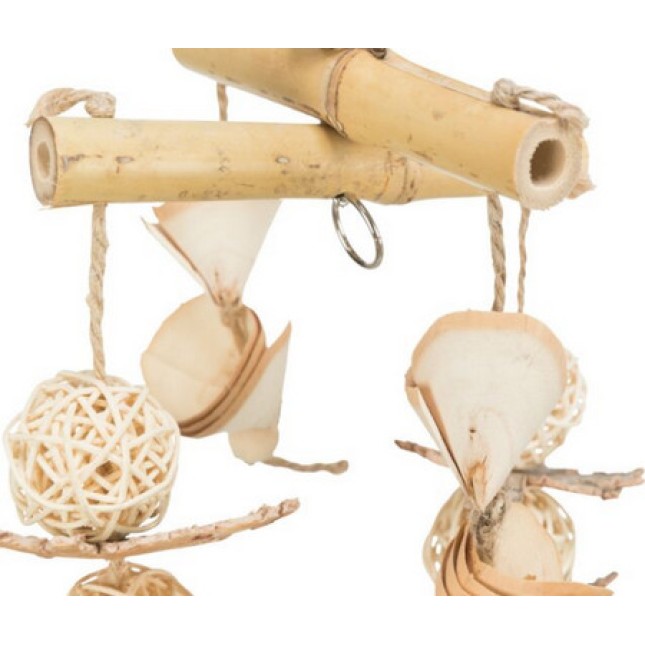 Trixie παιχνίδι natural από μπαμπού/rattan/ξύλο 31cm Trixie παιχνίδι natural από μπαμπού/rattan/ξύλο 31cm