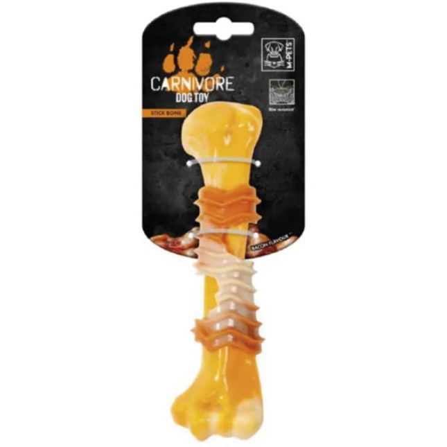 M-pets Παιχνίδι κόκαλο με γεύση μπέικον 17,8?4,9?4cm M-pets Παιχνίδι κόκαλο με γεύση μπέικον 17,8?4,9?4cm