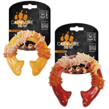 M-pets Παιχνίδι κόκαλο σε σχήμα δαχτυλιδιού με γεύση μπέικον M-pets Παιχνίδι κόκαλο σε σχήμα δαχτυλιδιού με γεύση μπέικον