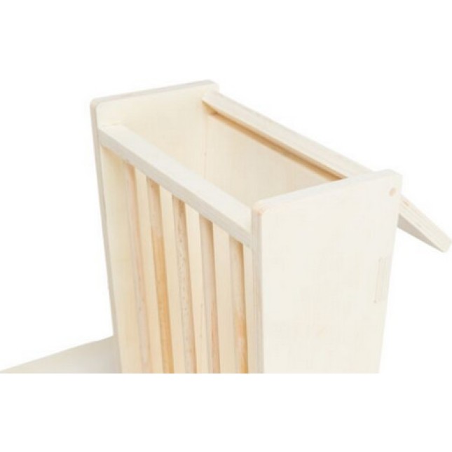 Trixie πλατφόρμα σίτισης με πιάτα/βάση χόρτου ξύλινη 70×41×47cm