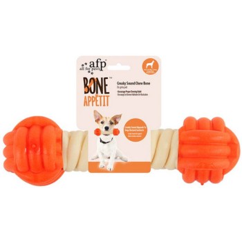 AFP Εκπαιδευτικό Παιχνίδι Σκύλου Bone Appetit Creaky Sound Chew Bone M 17.8x5x5cm AFP Εκπαιδευτικό Παιχνίδι Σκύλου Bone Appetit Creaky Sound Chew Bone M 17.8x5x5cm