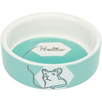 Trixie πιάτο κεραμικό comic για χαμστερ 90ml/8cm Trixie πιάτο κεραμικό comic για χαμστερ 90ml/8cm