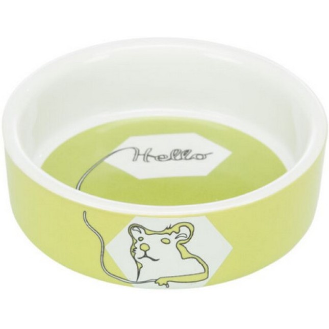 Trixie πιάτο κεραμικό comic για ινδικά χοιρίδια 240ml/11cm Trixie πιάτο κεραμικό comic για ινδικά χοιρίδια 240ml/11cm