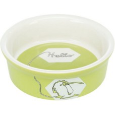 Trixie πιάτο κεραμικό comic για κουνέλια 240ml/11cm Trixie πιάτο κεραμικό comic για κουνέλια 240ml/11cm