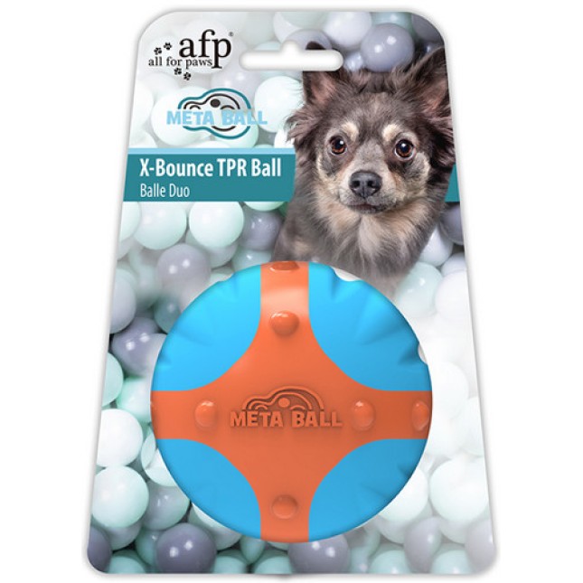 AFP Παιχνίδι σκύλου Meta Ball X μπάλα που αναπηδάει και επιπλέει 6,3cm