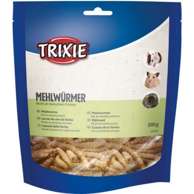 Trixie σκουλήκια αποξηραμένα 200gr Trixie σκουλήκια αποξηραμένα 200gr