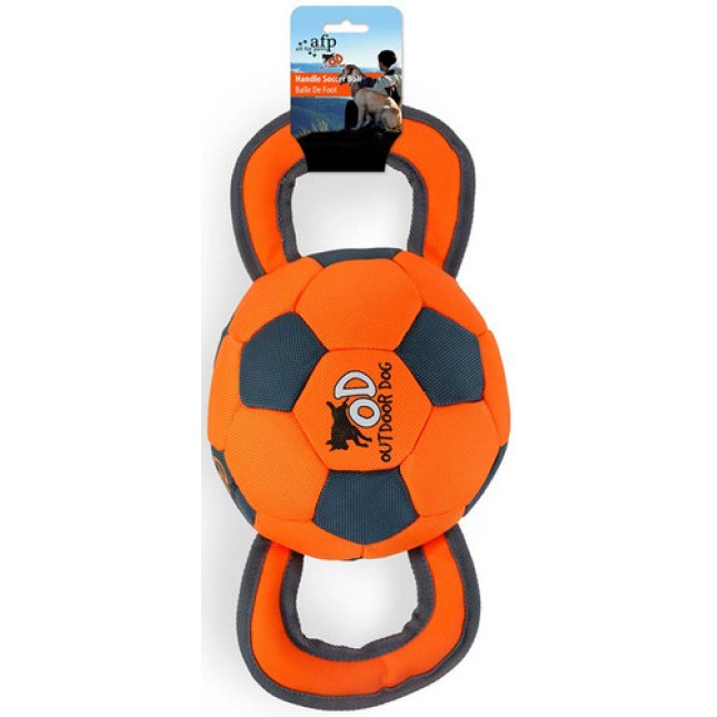 AFP Παιχνίδι Σκύλου Ballistic Handle Ball Πορτοκαλί/Πράσινο 35x20x20cm 1τμχ AFP Παιχνίδι Σκύλου Ballistic Handle Ball Πορτοκαλί/Πράσινο 35x20x20cm 1τμχ
