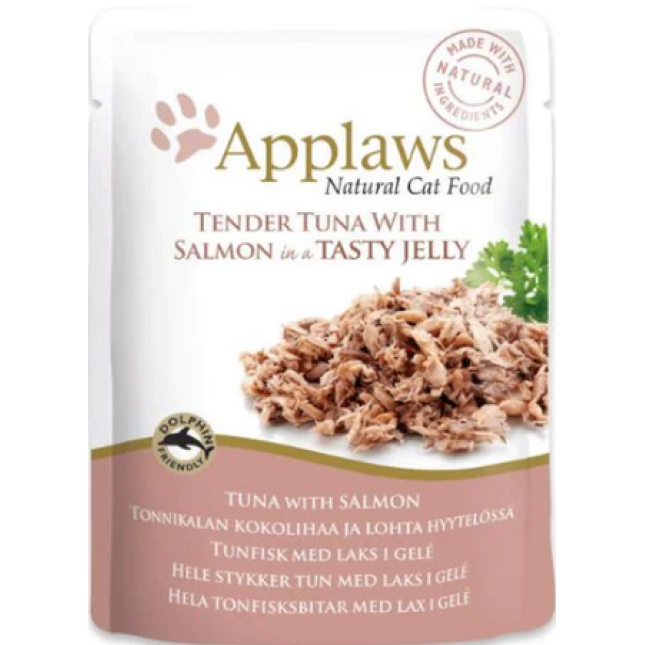 Applaws φακελάκι cat jelly τόνος/σολομός 70γρ Applaws φακελάκι cat jelly τόνος/σολομός 70γρ