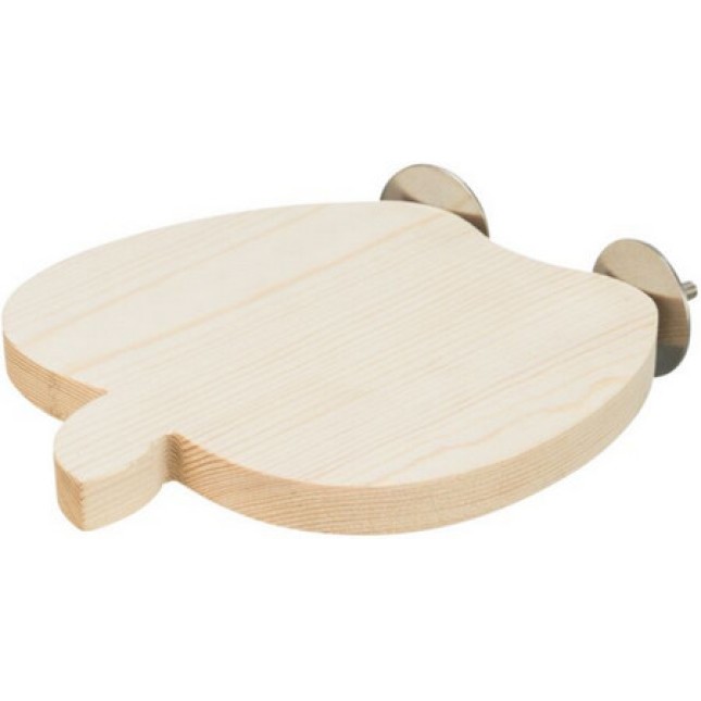 Τrixie πλατφόρμα σε σχήμα μήλου ξύλινη 21?17cm Τrixie πλατφόρμα σε σχήμα μήλου ξύλινη 21?17cm
