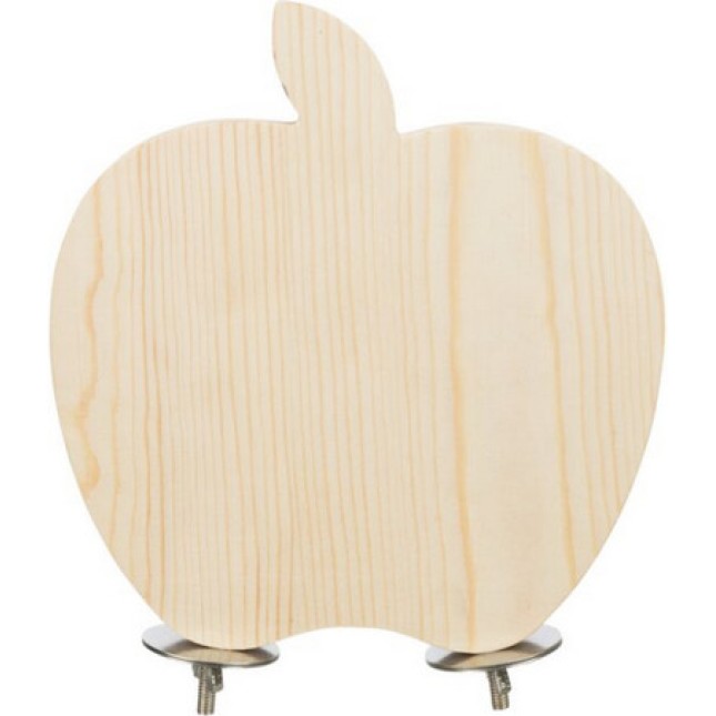 Τrixie πλατφόρμα σε σχήμα μήλου ξύλινη 21×17cm