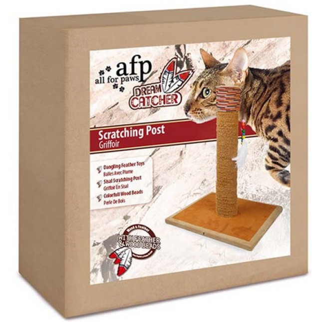 AFP ονυχοδρόμιο για γάτες εμπνευσμένο από ιθαγενείς και φτιαγμένο από φυσικά υλικά