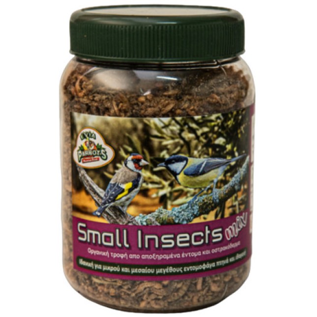 Evia Parrots Small Insects mix 100% φυσική, υψηλής ποιότητας οργανική τροφή 80gr Evia Parrots Small Insects mix 100% φυσική, υψηλής ποιότητας οργανική τροφή 80gr