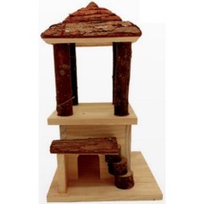 Croci ξύλινο σπιτάκι για τρωκτικά 15x25x16 cm
