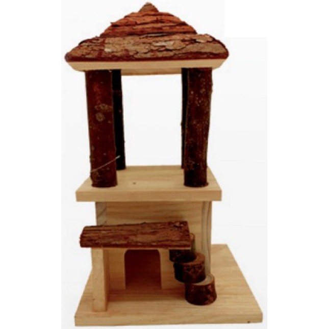 Croci ξύλινο σπιτάκι για τρωκτικά 15x25x16 cm Croci ξύλινο σπιτάκι για τρωκτικά 15x25x16 cm