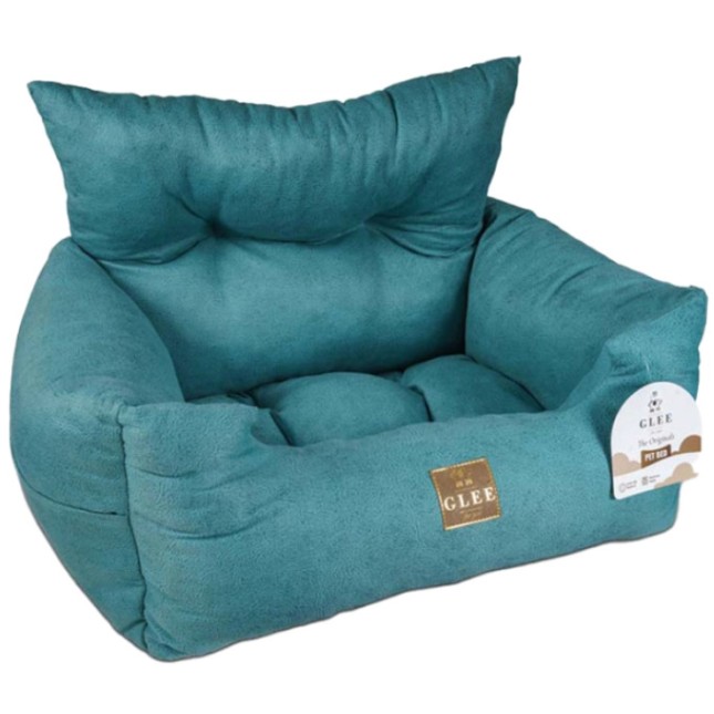 Glee κρεβάτι Kerkyra Πετρόλ 70x60x45cm Glee κρεβάτι Kerkyra Πετρόλ 70x60x45cm