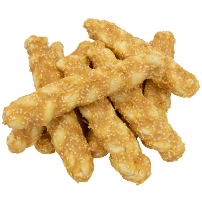 Celebrate The Barkers Chicken & Rice Braids 26cm 160gr 1τμχ Celebrate The Barkers Chicken & Rice Braids 26cm 160gr 1τμχ