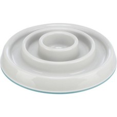Trixie πιάτο αργού ταΐσματος πλαστικό/tpr 0.45l/23cm γκρι Trixie πιάτο αργού ταΐσματος πλαστικό/tpr 0.45l/23cm γκρι