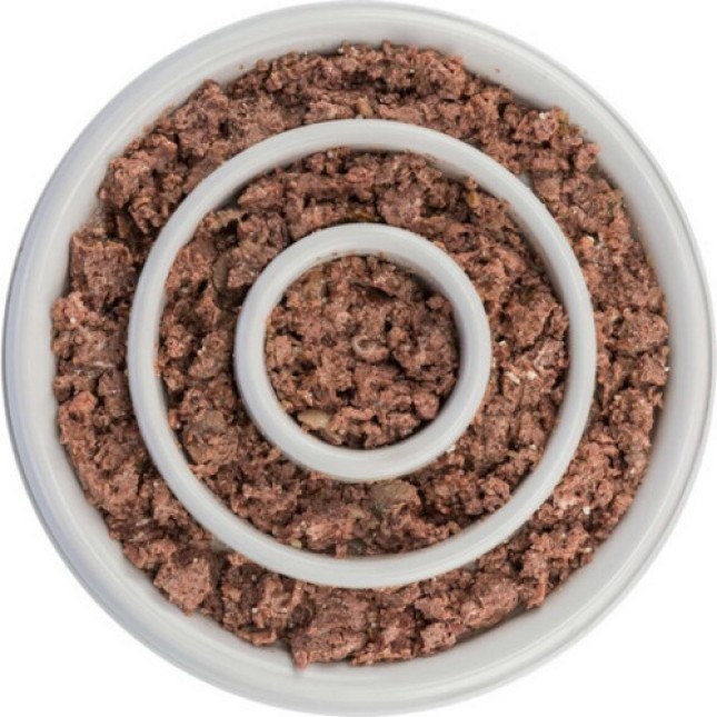 Trixie πιάτο αργού ταΐσματος πλαστικό/tpr 0.45l/23cm γκρι Trixie πιάτο αργού ταΐσματος πλαστικό/tpr 0.45l/23cm γκρι