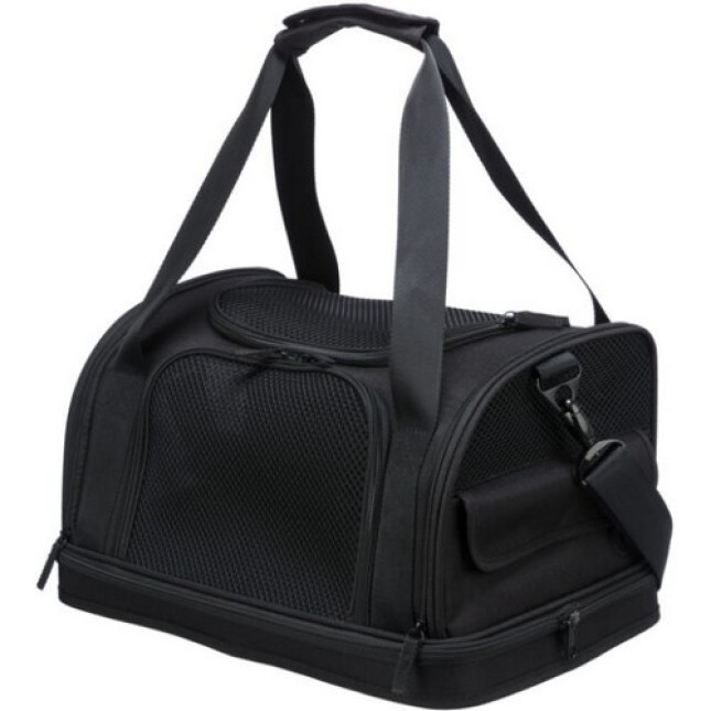 Trixie τσάντα μεταφοράς fly airline 28x25x45cm μαύρη Trixie τσάντα μεταφοράς fly airline 28x25x45cm μαύρη