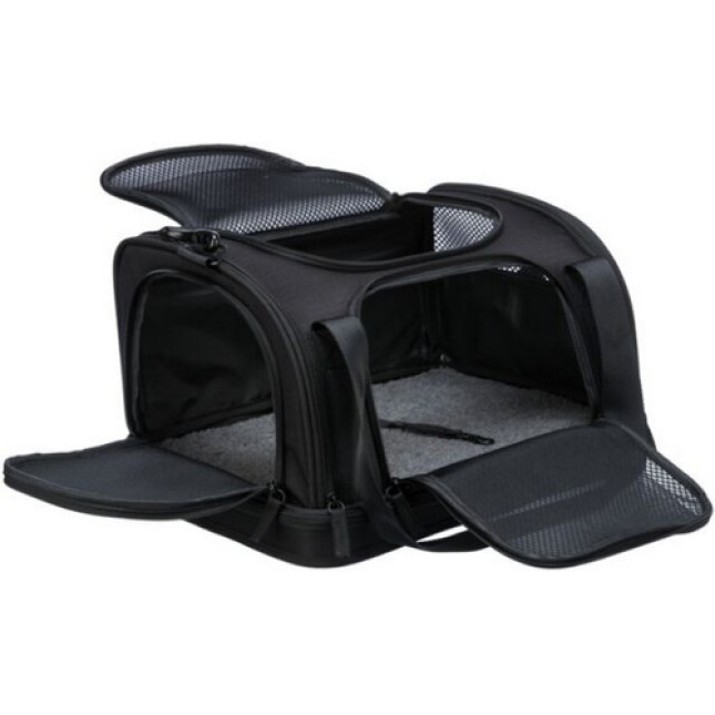 Trixie τσάντα μεταφοράς fly airline 28x25x45cm μαύρη Trixie τσάντα μεταφοράς fly airline 28x25x45cm μαύρη