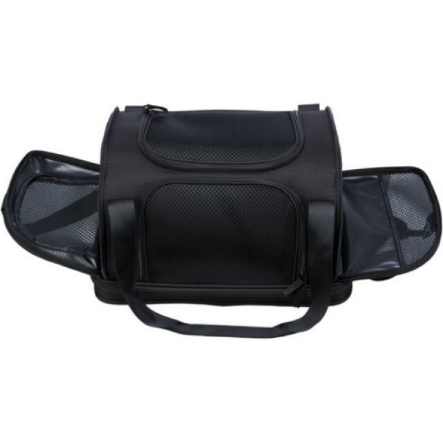 Trixie τσάντα μεταφοράς fly airline 28x25x45cm μαύρη Trixie τσάντα μεταφοράς fly airline 28x25x45cm μαύρη
